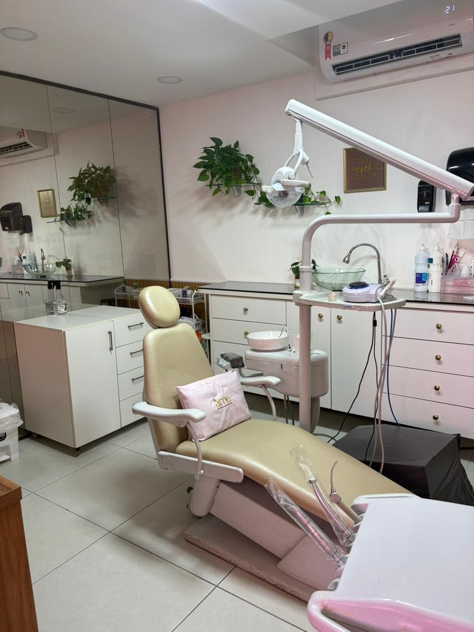Consultório odontológico da Clínica Âme.